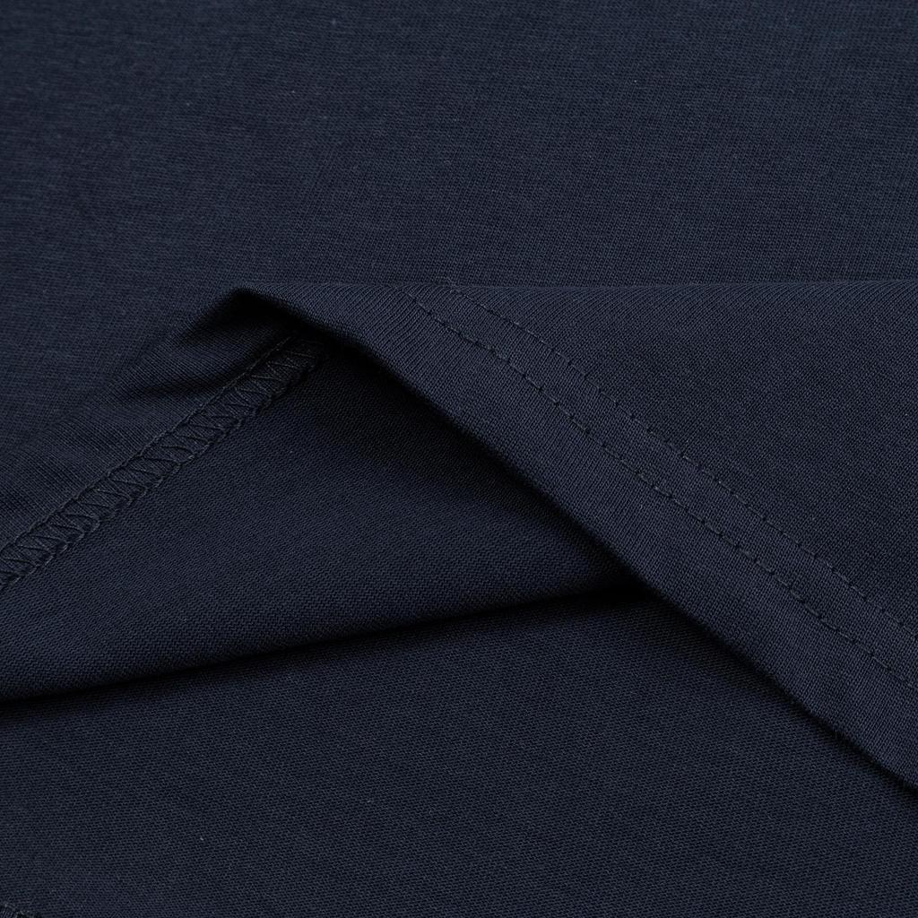 AMI 2025 Summer New Love Embroidered Logo Couple Cotton Short Sleeve Round Neck T-shirt