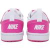 Nike Court Borough Low 2 Weiß Rosa Kinder Freizeitschuhe DV5457-123