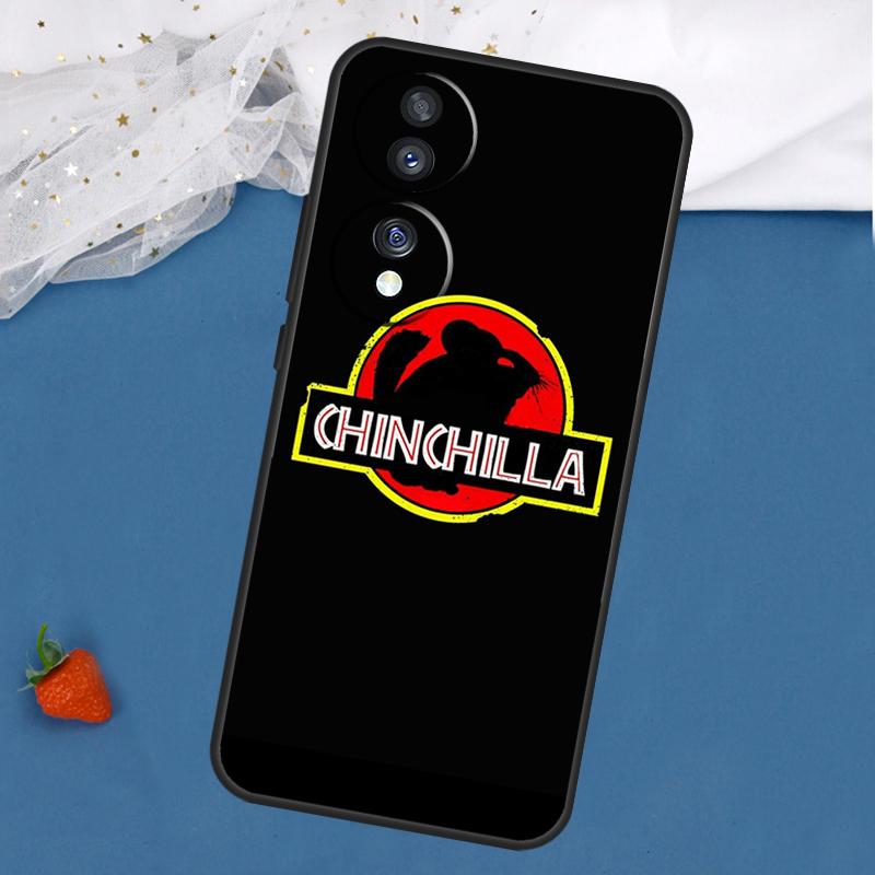 Cartoon Chinchilla Case For Honor Magic 5 6 8 Pro 7 Lite 200 400 50 70 90 X8c X8b X9a X9b X9c X9d Win RT Cover