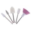 5 viename elektrinis nagų dailės gręžtuvas Carve Grinder poliravimo aparatas Nail Art Drill Kit