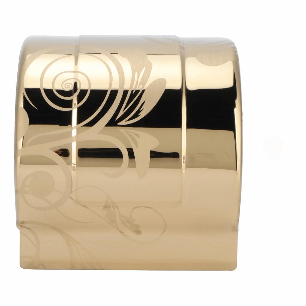Gold Roll Paper Rack Stainless Steel Toilet Tissue Holder Fashion Toilet Paper Rack  Space Saving