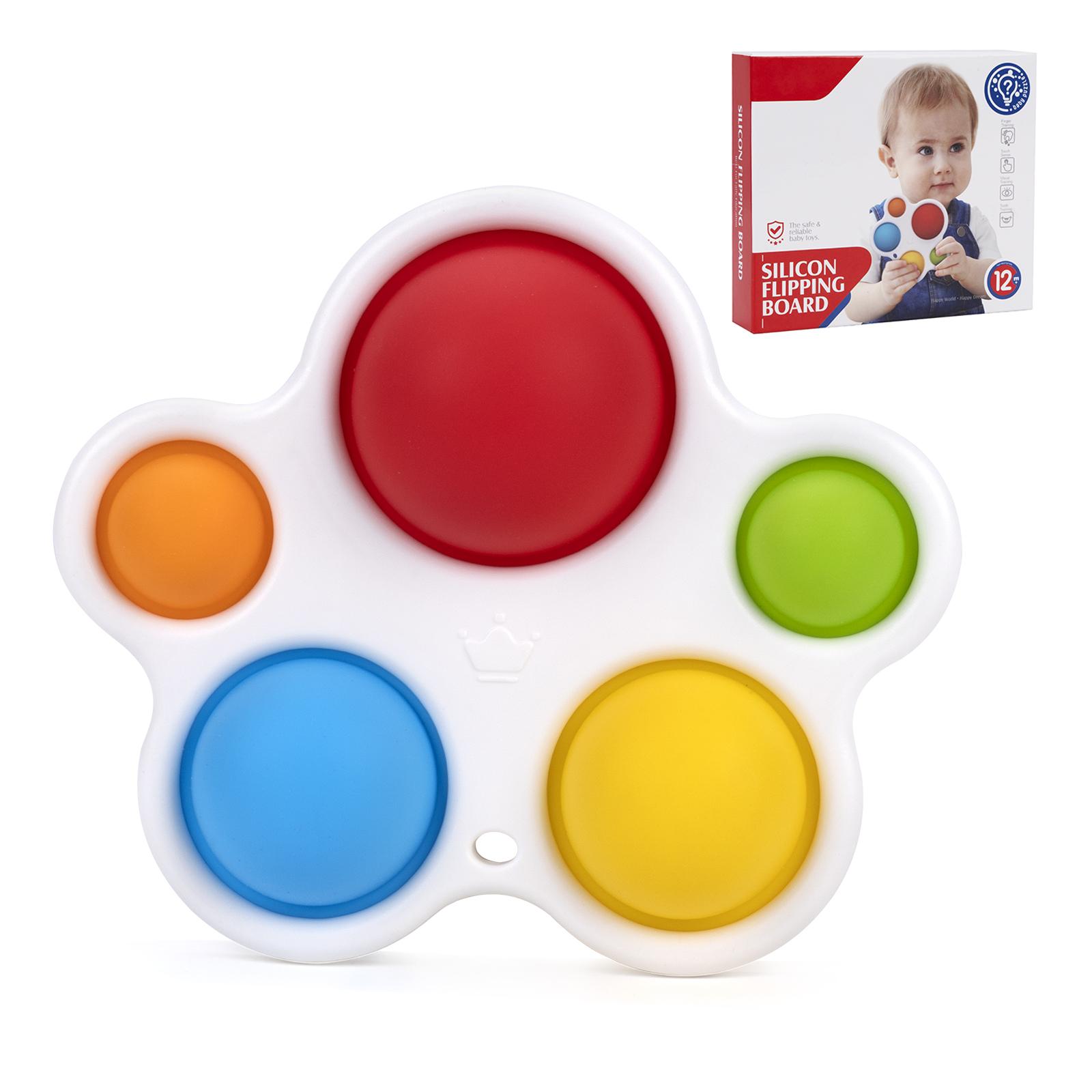 

Baby Finger Toys Anti Stress Relief Toys Infant Montessori Colorful Sensory Toys Early Education Intensive Training Fidget Toys