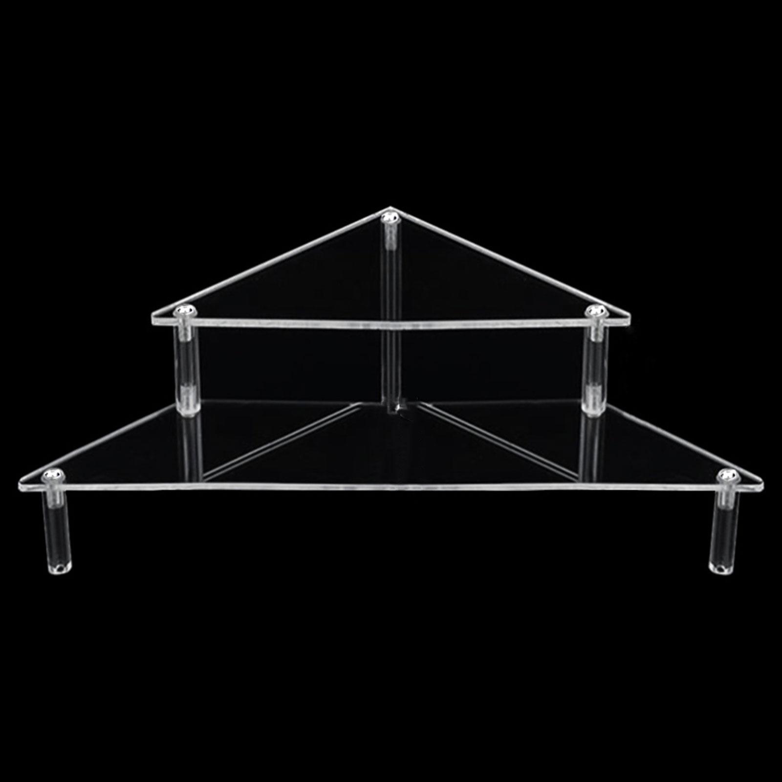 

Multi Tiers Acrylic Display Risers for Perfume Organizer Cupcakes Stand Clear Shelf for Figures and Party Decoration C