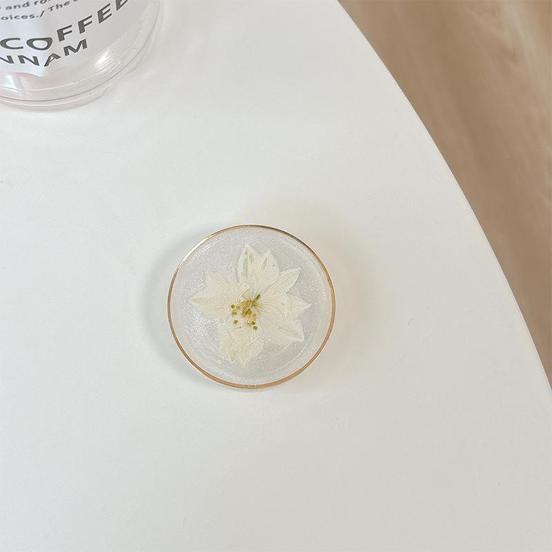 

Creative Glitter Flower Mobile Phone Airbag Bracket Is Really Lazy To Watch Dramas, Support Ring Buckle, Portable And Stable