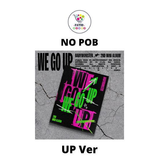 Select POB UP Ver BABYMONSTER 2nd MINI ALBUM WE GO UP