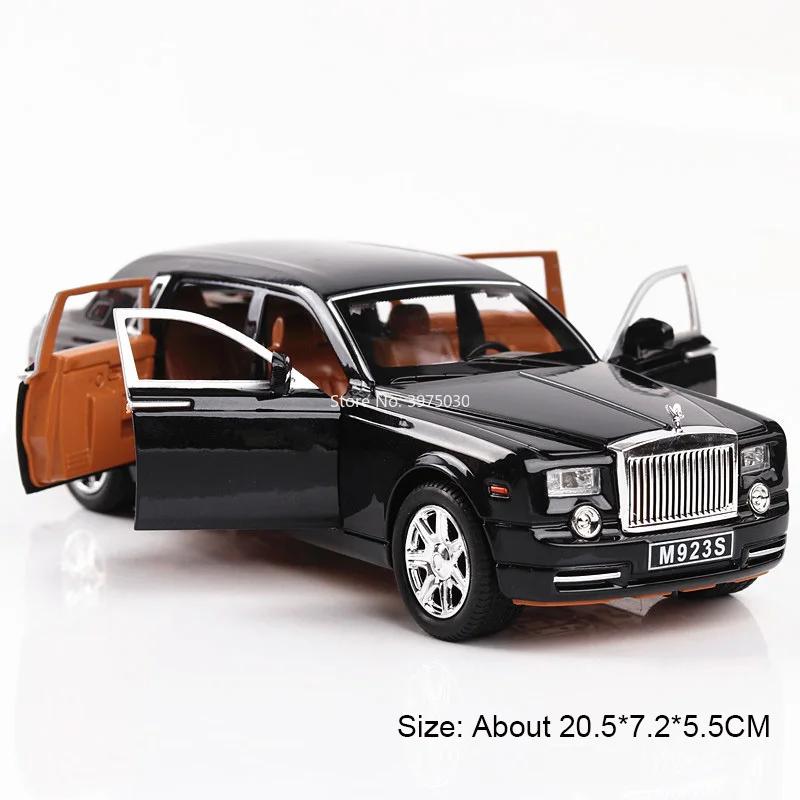 

1:24 Rolls Royce Spectre Cullinan Phantom Toy Model Cars Light Music Wheel Shock Absorption Miniature Vehicle Toddler Kids Gifts