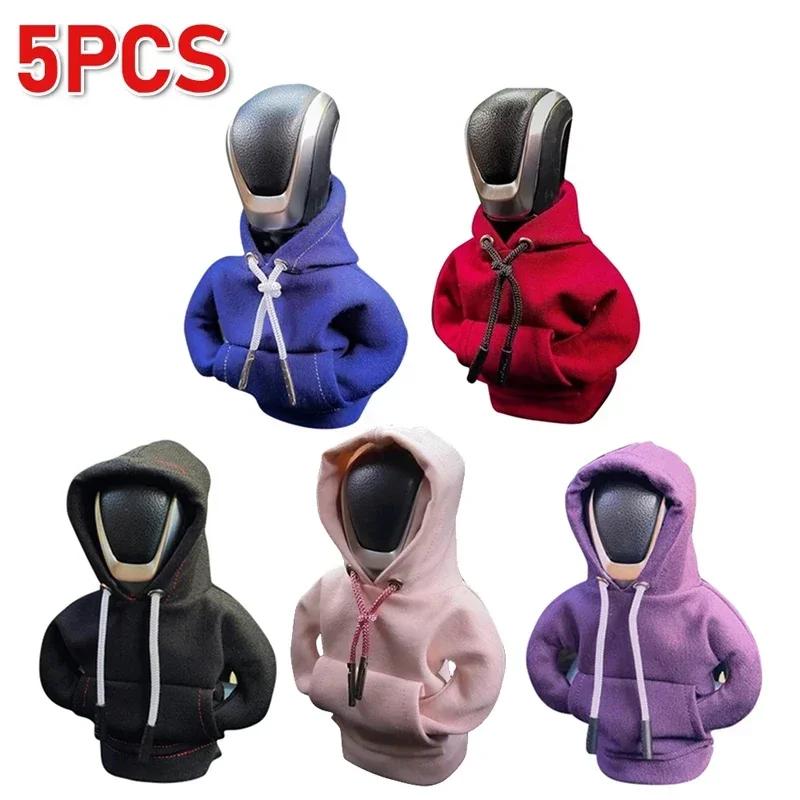 Hoodie Car Gear Shift Cove Shift Lever Handle Kit Creative Universal Car Gear Shift Hoodie Cover Decoration Car Interior Amagi