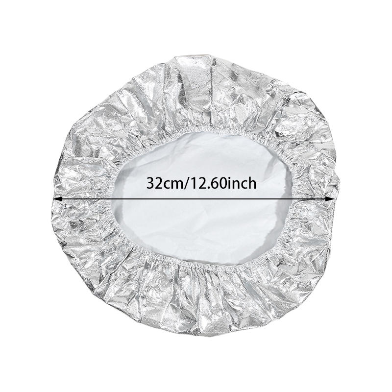 Car Steering Wheel Sun Block Silver Coated Cloth Shade Cover Auto Sheath Sunscreen Insulation Accessories