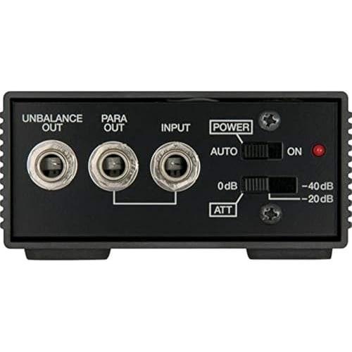 BOSS DI-1 Direct Box with Auto Power Off and 3-Level Attenuator Switch for Stage, Studio, and Sound Environments