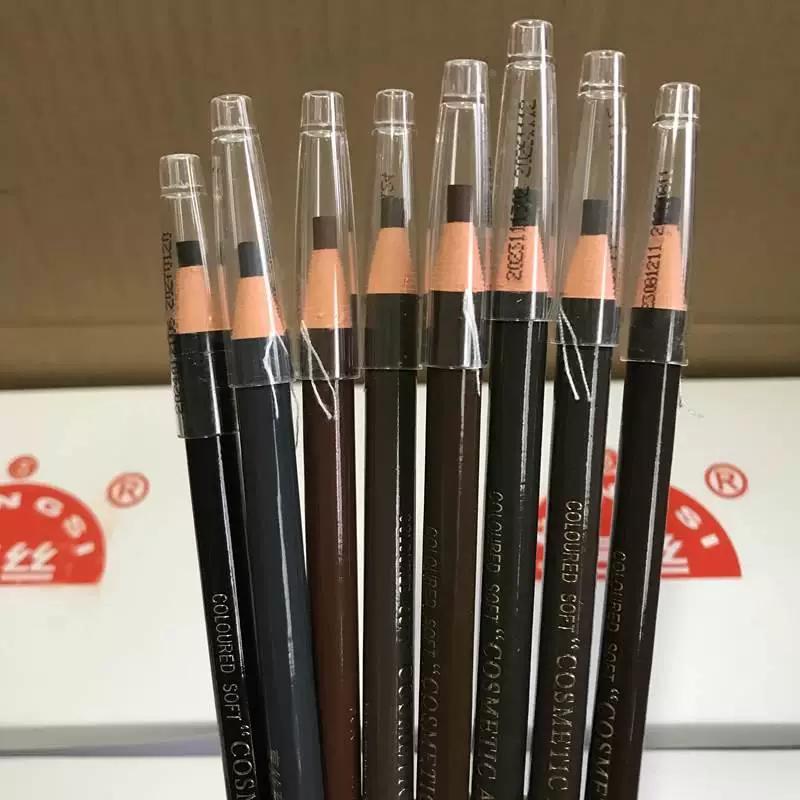 Domestic Brand Hengsi Threaded Eyebrow Pencil Recommended by Makeup Artists, Same Model Hengsi 1818, Includes Eyebrow Pencil Sharpener