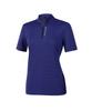 2ELA [2Pack] Women'S Everycool Cooling Zip-Up Short Sleeve T-Shirt 5 Colors (D Type)