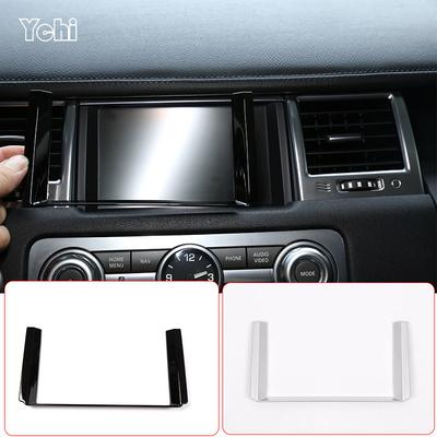 For Land Rover Range Rover Sport 2010-2013 Car-Styling ABS Chrome/Black Car Navigation Frame Cover Trim Accessories