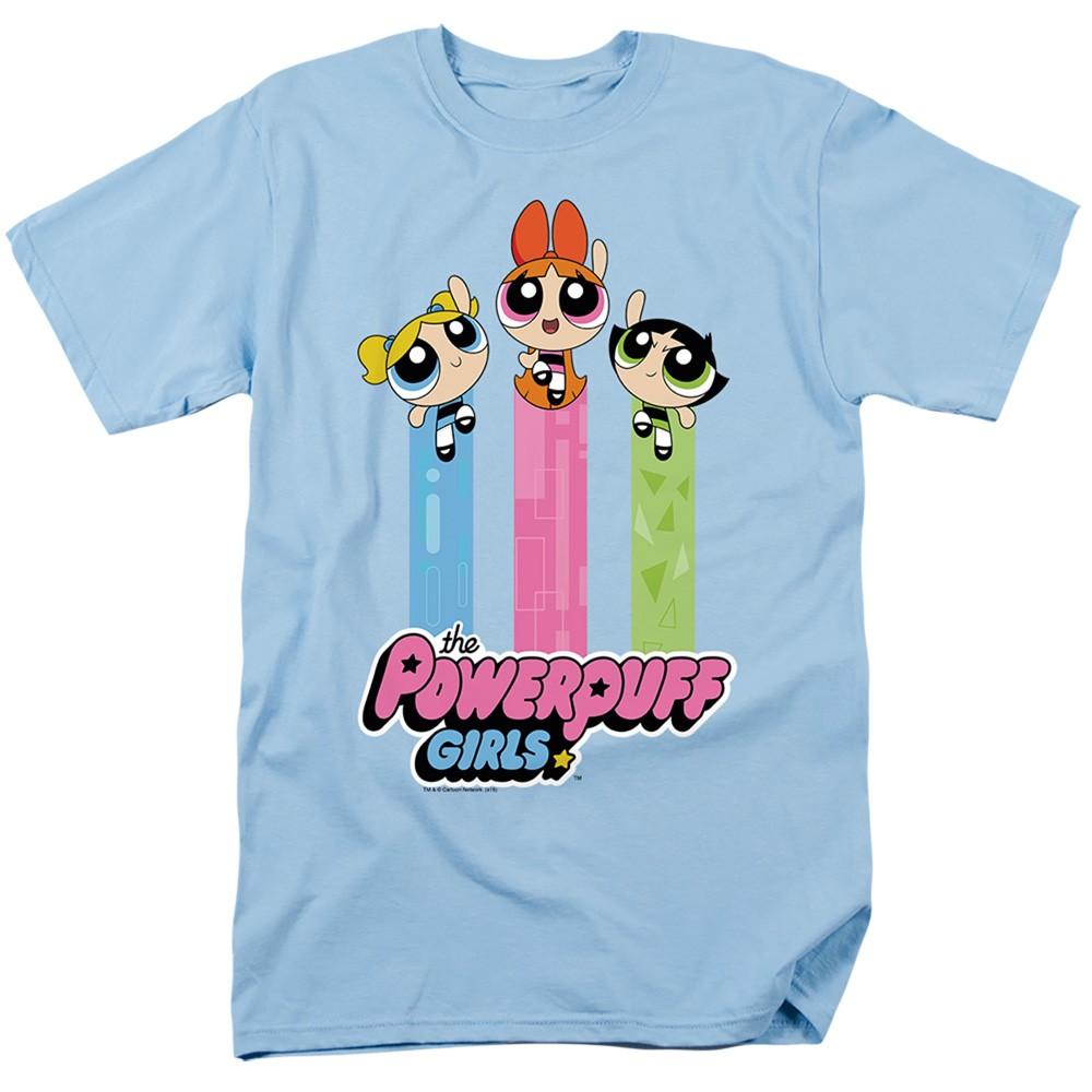 Powerpuff Girls The girls Fly Licensed Adult T-Shirt