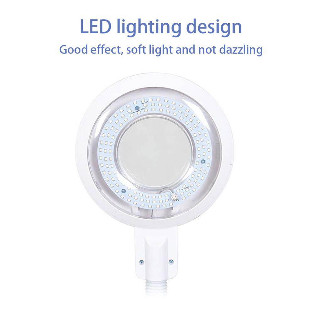 LED Beauty Salon Tattoo Floor Lamp Adjustable Nail Art Eye Protection Illumination Lamp