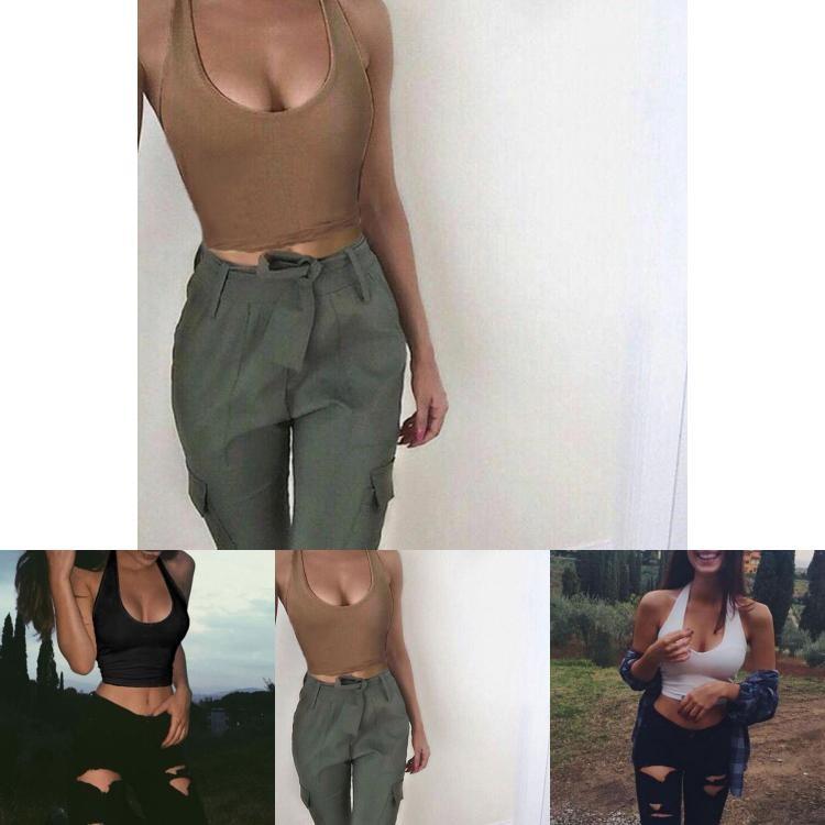 Premium Quality Women's Summer Crop Tops Sleeveless Casual Blouse For Effortless Style