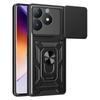 Armor Case For Realme C63 4G Cover For Realme C61 With Lens Protection Ring Magnetic Stand Holder Coque Fundas
