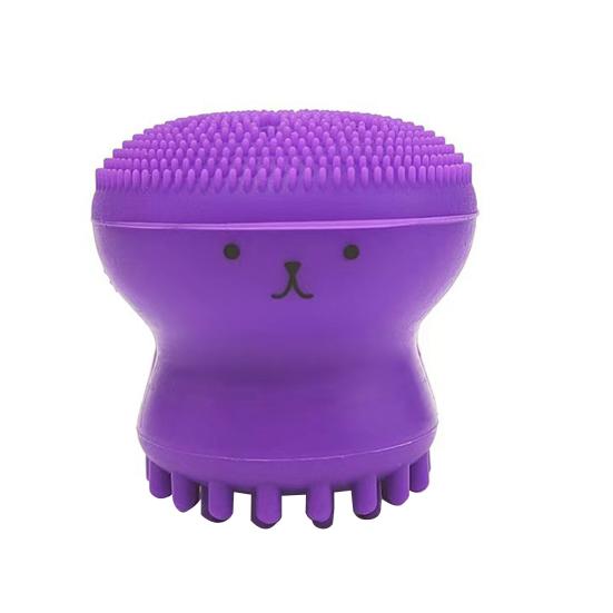 Face Brush Soft Silicone Facial Cleanser Sensitive Skin Deep Pore Cleansing Exfoliating Massage Brush Heads Waterproof Skincare Tool