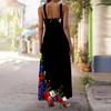 Women's Slip Dress Maxi Long Dress Tropical Flowers Print Dress Spring & Summer Leisure Vacation