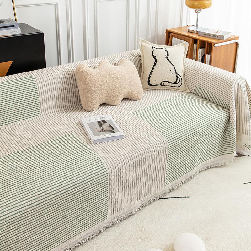 INS Style Sofa Cover Towel All-Inclusive Non-Slip Sofa Cover Four Seasons Universal Sofa Cushion High Blanket