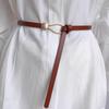 Women's 2025 Fashion Waist Chain: Versatile Thin Leather Knot Belt