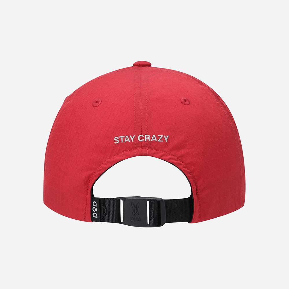DOD Myro Woven Ball Cap (Red)