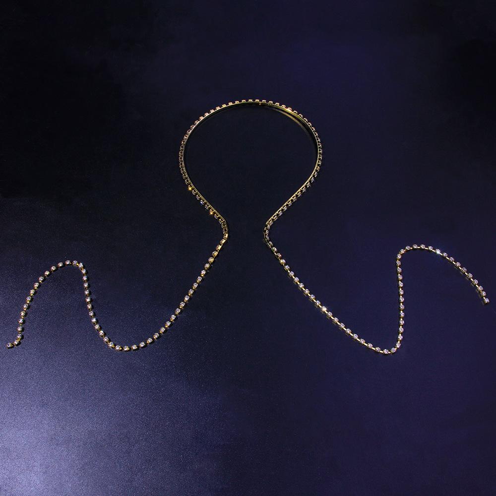 

Bling Bling Rhinestone Hairbands для женщин Длинные ленты с бантом и кисточками Корейский дизайнерский ободок на голову Свадебный ободок для волос Аксессуары Подарки серебряный