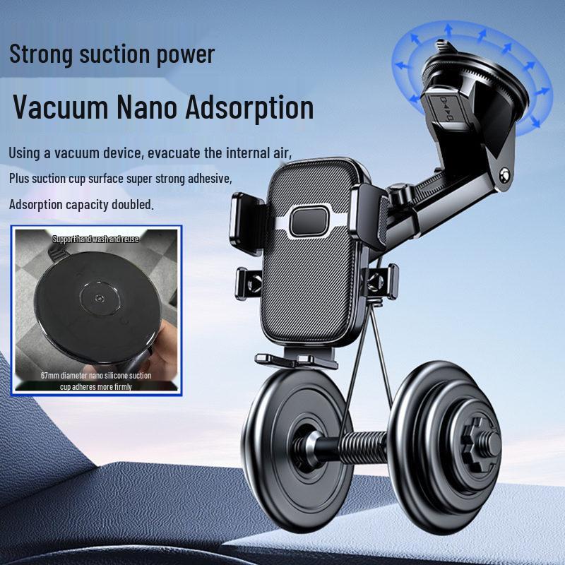 2025 Universal Anti-Shake Car Phone Holder for Dashboard & Air Vent