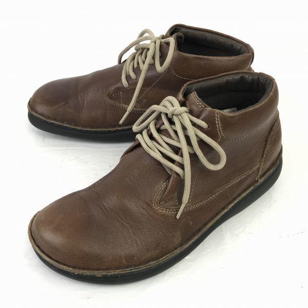 Footprints by BirkenstockLeather Short Boots245cmBrownCasualComfort Shoes 13909₽