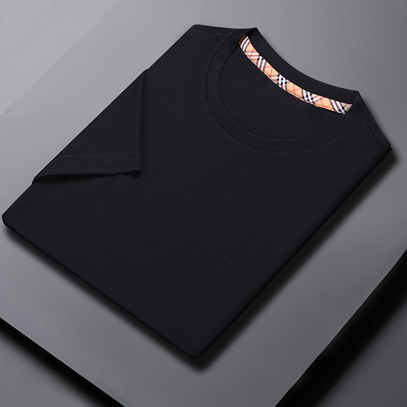 Kurzarm-T-Shirt für Herren Sommer Neues Herren-Freizeit-Rundhals-Kurzarm-T-Shirt Vielseitige Basisschicht