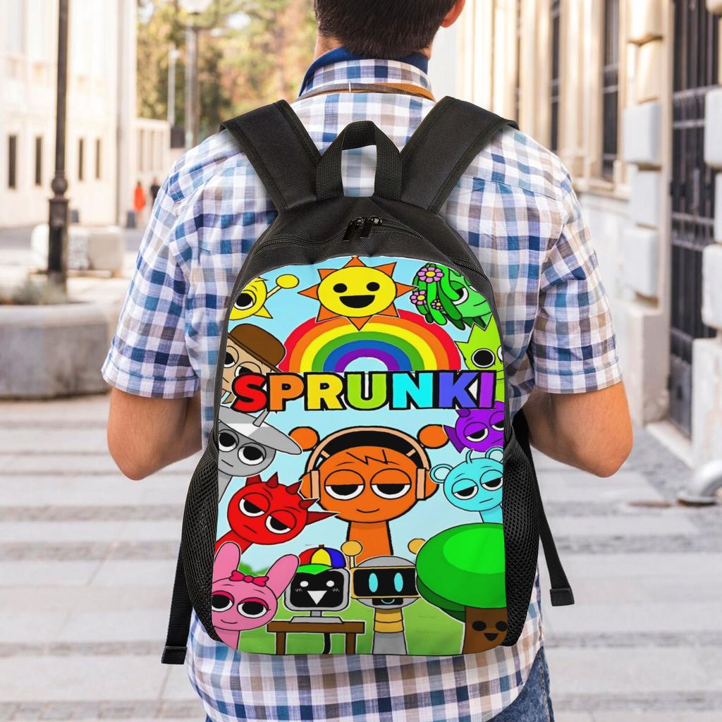 Kid's Sprunkis Backpack Preschool Kindergarten School Bags for Boys and Girls