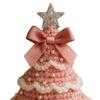 DIY Crochet Christmas Tree Gnome Kit Beginner-Friendly Handmade Xmas Tree Gnome Craft Kit Knitting Holiday Decoration