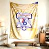 Philadelphia 76ers (5) Tapestry Suitable For Decorating Homes Dorms And Bedrooms Soft To The Touch And A Perfect Gift For Friends And Family