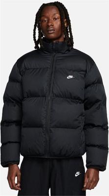 Winter Down Jacket Sportswear Club Therma Fit Club (FB7368) Black White