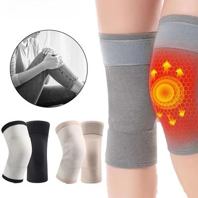 1 Pair Elbow Knee Pads Keep Warm During Exercise Derong Fever Prevent Joint Sprains Tendon Sheath Protective Gear Strap Design