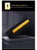 Rubber Car Wheel Chock Stopper: Parking Position Limiter Block