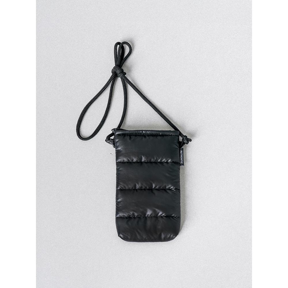 Daiso Padded Mini Crossbody Bag Black