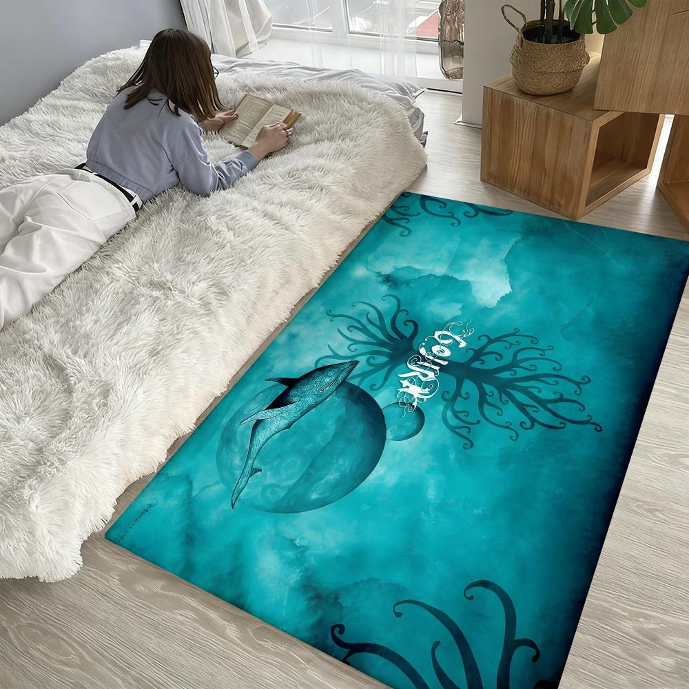 G-Gojira Band Floor Mat Soft Thickened Absorbent Non-Slip Bedroom Living Room Door Mat Home Decor Flannel Rugs