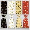 50Pcs Christmas Candy Bags Christmas Decorations Santa Gift Bag Navidad Xmas Gift Bags Christmas Cookies Packaging Bag