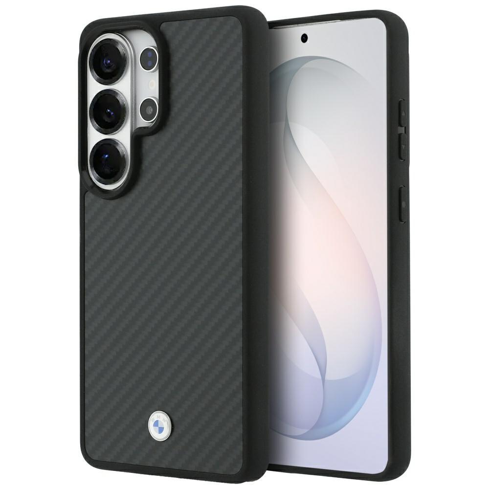 BMW Sign Magnetic Carbon Fiber MagSafe Case for Samsung Galaxy S26 Ultra Black