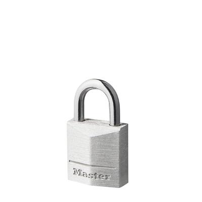 20mm Body 10mm Inner Shackle 9120JAD (Master Lock) Padlock, Key-operated, Compact, Durable, Corrosion-resistant, Lightweight, Width,