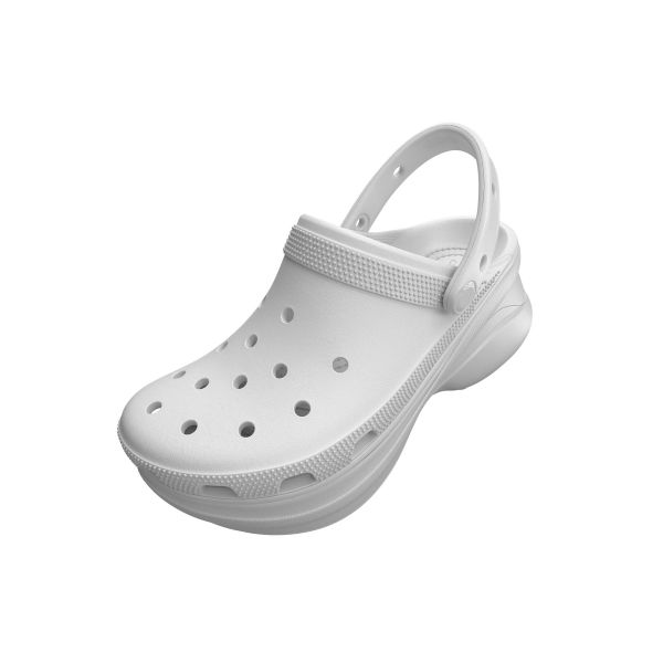 Crocs Zueco Clásico Bae Blanco (De las mujeres) Zapatillas de Mujer 206302-100