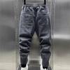 Fashion 2026 New Spring Autumn Loose Men's Drawstring Big Boy Jeans Denim Jeans Casual Elastic Waist Yk2 Streetwear Pants