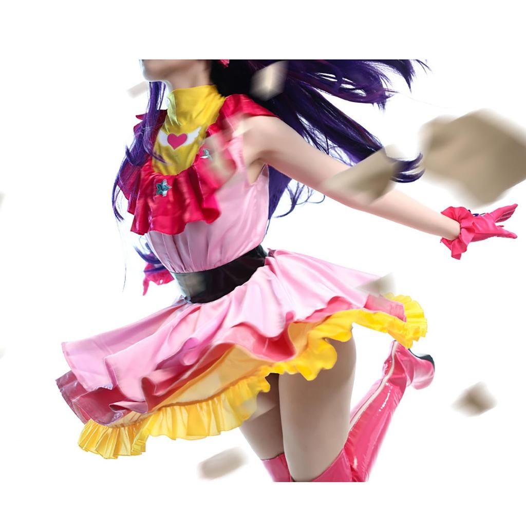 Oshi No Ko Hoshino and Arima Kana Cosplay Halloween Anime Uniform Hoshino [Milky Time] Ai, Aqua, Ruby, (S, Ai)