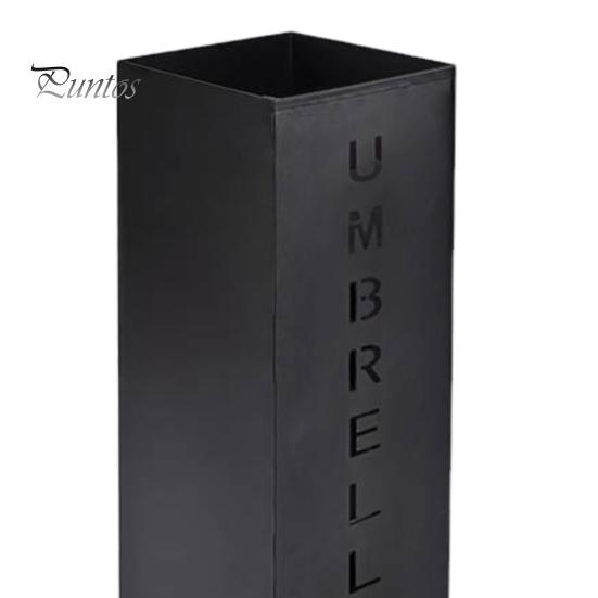 Umbrella Stand Heavy Duty Metal Free Standing Modern Home Office Entry Hallway Folding Long Umbrella Holder Rain Collection Organizer Rack