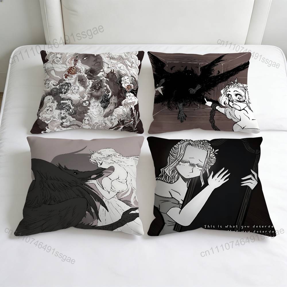 SSlay The PPrincess Game Square Pillow Cover Decorative Throw Pillow Case for Sofa Couch Bed Home Car Living Room Decoration