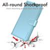 iPhone 14 Leather Wallet Case, Flip Protective Case Cover with Wallet Card Holder, Stand and Wrist Strap - PU Leather with Magnetic Closure