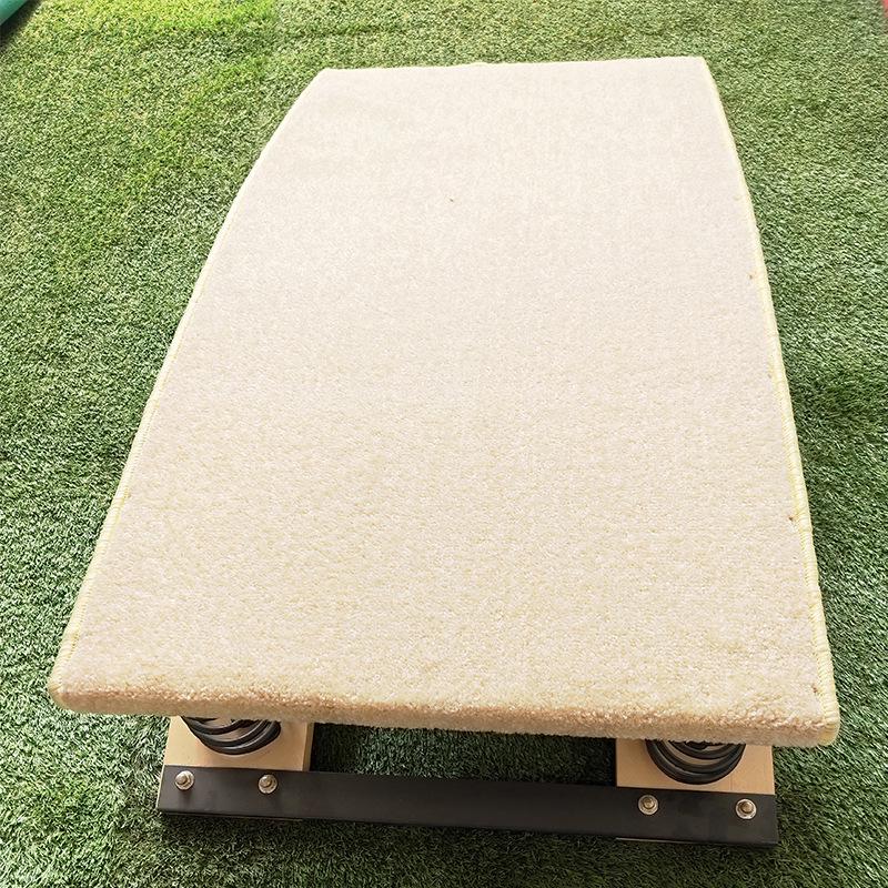 S-Type Springboard for Martial Arts, Athletics, Gymnastics, Children s Long Jump, and Sports. Wooden