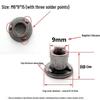 T-Type Welded Stepped Lock Nut with Flange Cold-Heading  Iron Plate T-Cap M6 M8