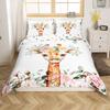 Erosebridal Tree of Life Comforter Cover Sun and Moon Bedding Sets, Gothic Bohemian Duvet Cover Twin 2Pcs Trippy Galaxy Stars Bedding with 1