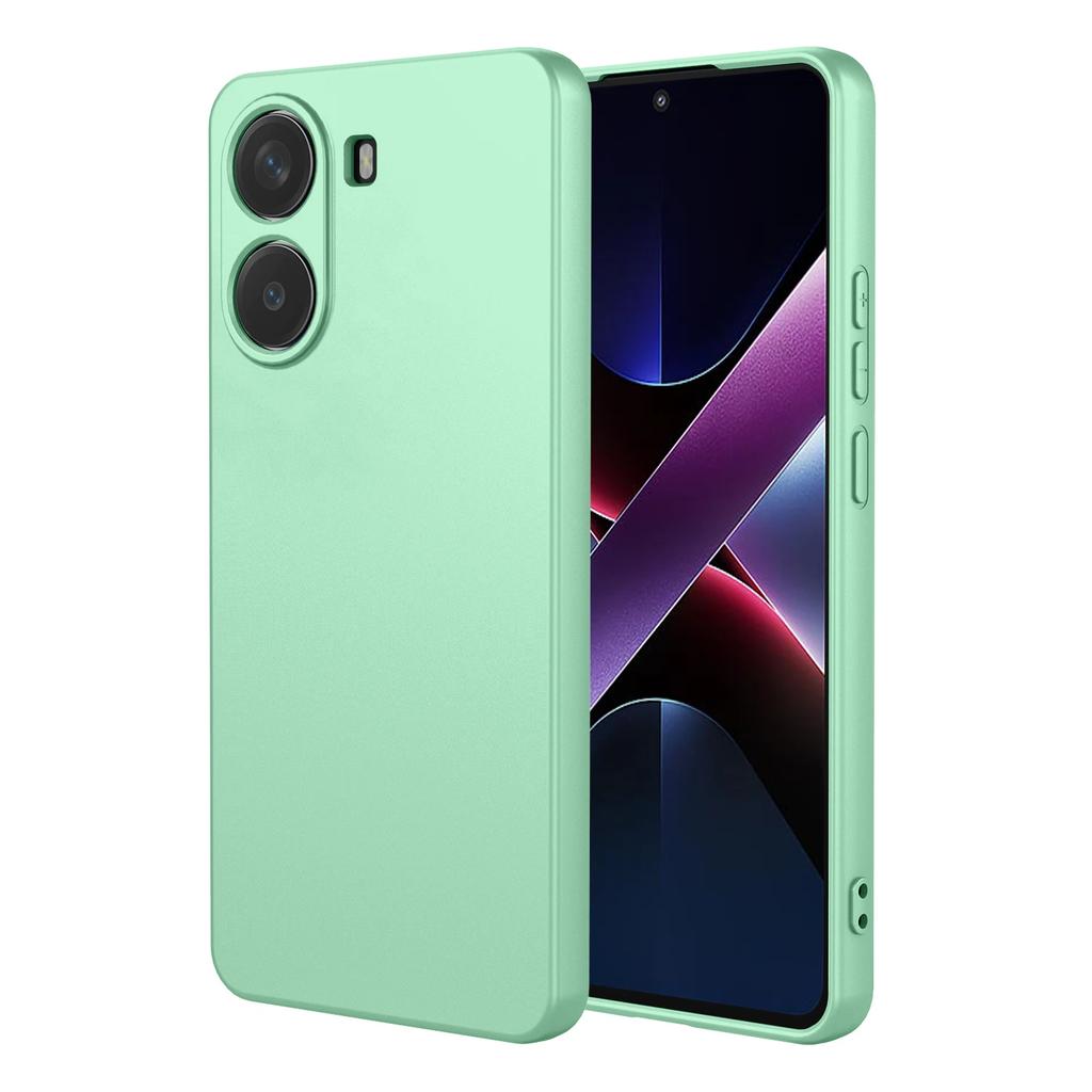 Liquid Silicone TPU Case For Xiaomi Poco X7 Pro 5G Little X7Pro For Redmi Turbo 4 Turbo4 Protective Cover Flexible Bumper Fundas